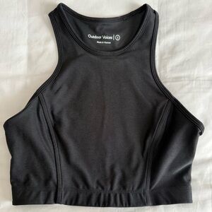Outdoor Voices Black Sports Bra